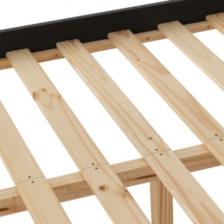 Monaco Wooden Bed Frame With High Foot End | Furnisho