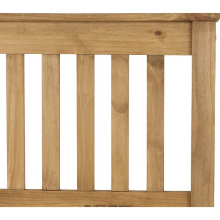 Monaco Wooden Bed Frame With High Foot End | Furnisho