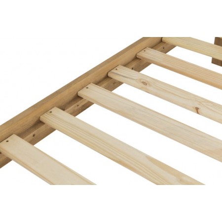 Monaco Wooden Bed Frame With High Foot End | Furnisho