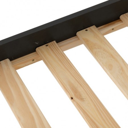 Monaco Wooden Bed Frame With High Foot End | Furnisho