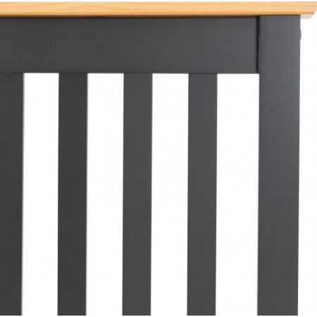 Monaco Wooden Bed Frame With High Foot End | Furnisho