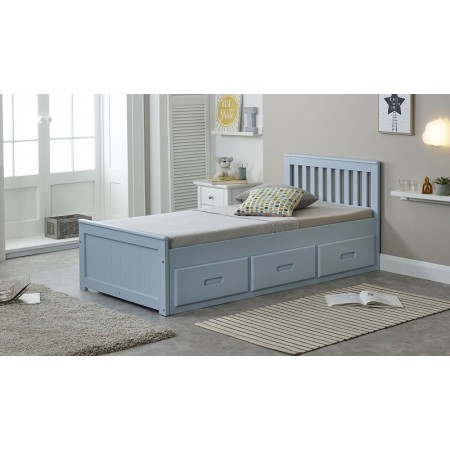 Pine storage bed | Wooden storage beds | Furnisho