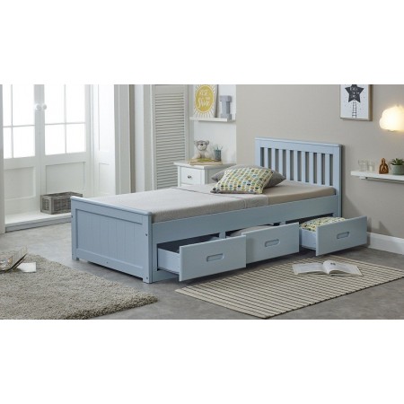 Pine storage bed | Wooden storage beds | Furnisho