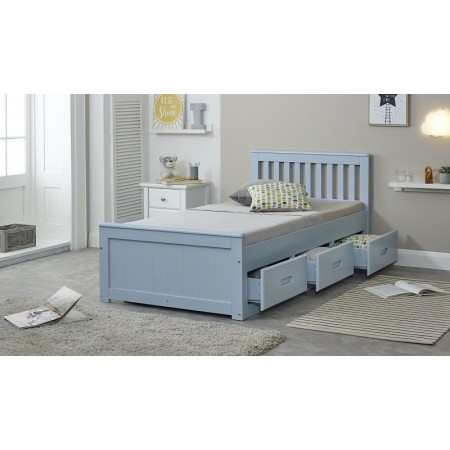 Pine storage bed | Wooden storage beds | Furnisho