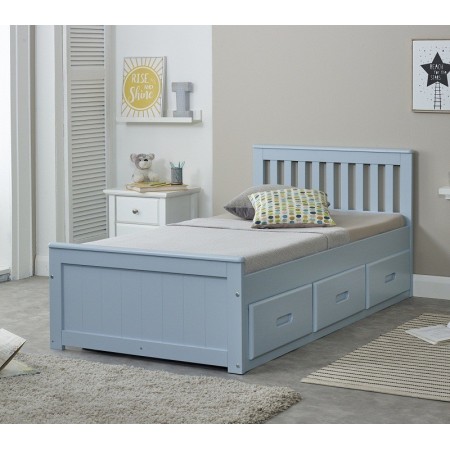 Pine storage bed | Wooden storage beds | Furnisho