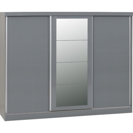 Nevada 3 Door Sliding Wardrobe | Furnisho