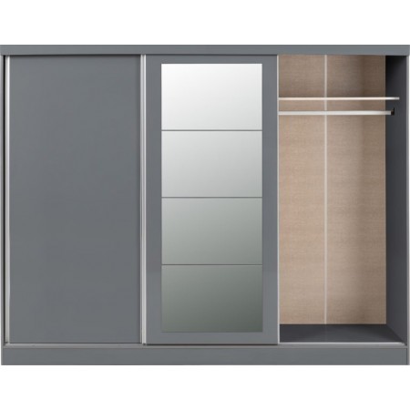 Nevada 3 Door Sliding Wardrobe | Furnisho