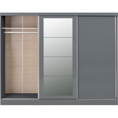 Nevada 3 Door Sliding Wardrobe | Furnisho
