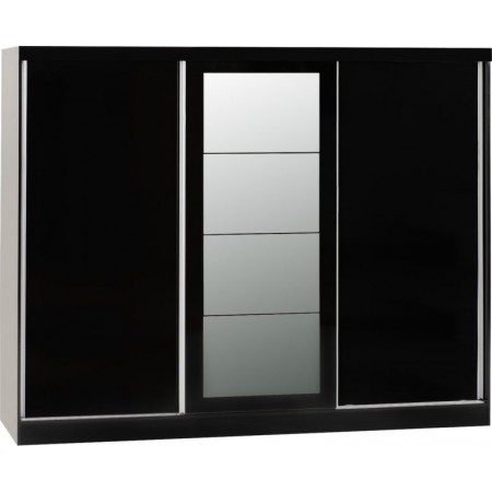Nevada 3 Door Sliding Wardrobe | Furnisho