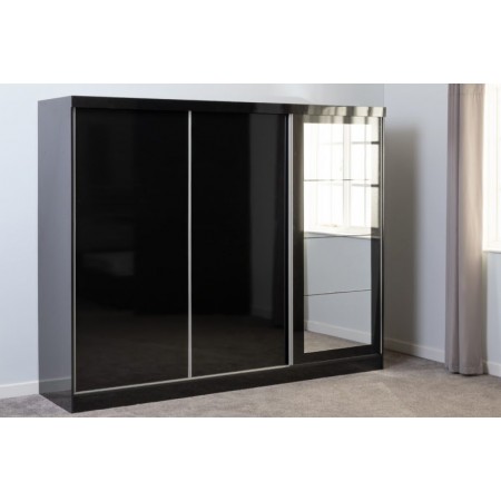 Nevada 3 Door Sliding Wardrobe | Furnisho