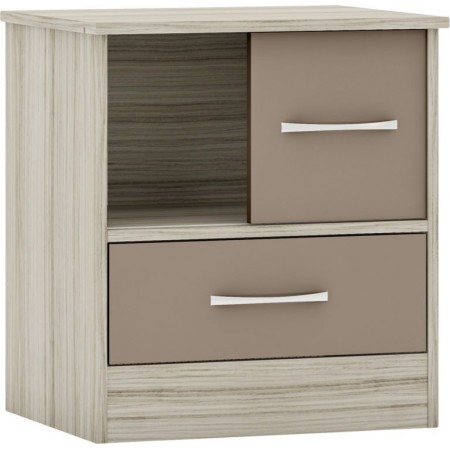 Nevada Sliding Door Bedside| Furnisho
