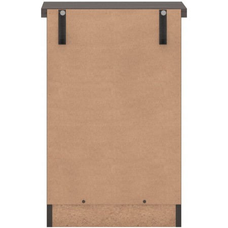 Nevada 3 Drawer Bedside | Furnisho