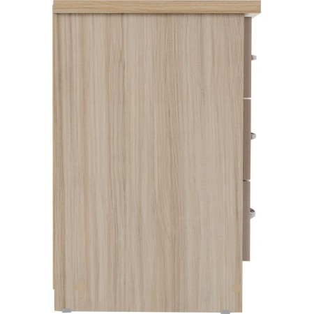 Nevada 3 Drawer Bedside | Furnisho