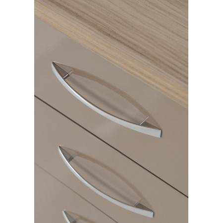 Nevada 3 Drawer Bedside | Furnisho