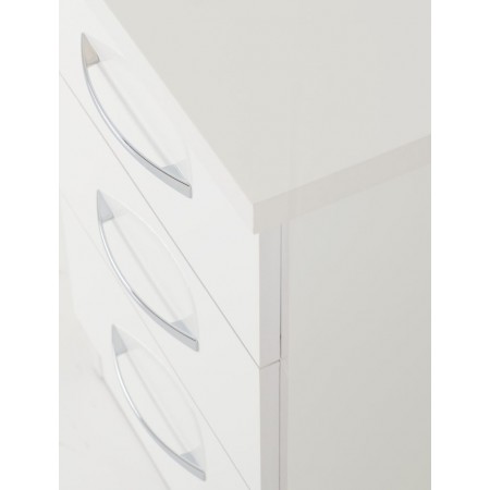 Nevada 3 Drawer Bedside | Furnisho