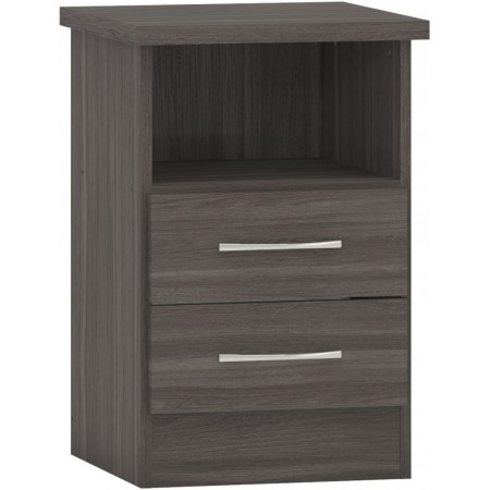 Nevada 2 Drawer Bedside | Furnisho