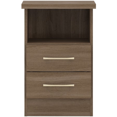 Nevada 2 Drawer Bedside | Furnisho