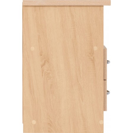 Nevada 2 Drawer Bedside | Furnisho