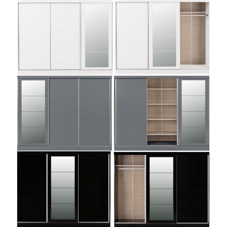Nevada 3 Door Sliding Wardrobe | Furnisho