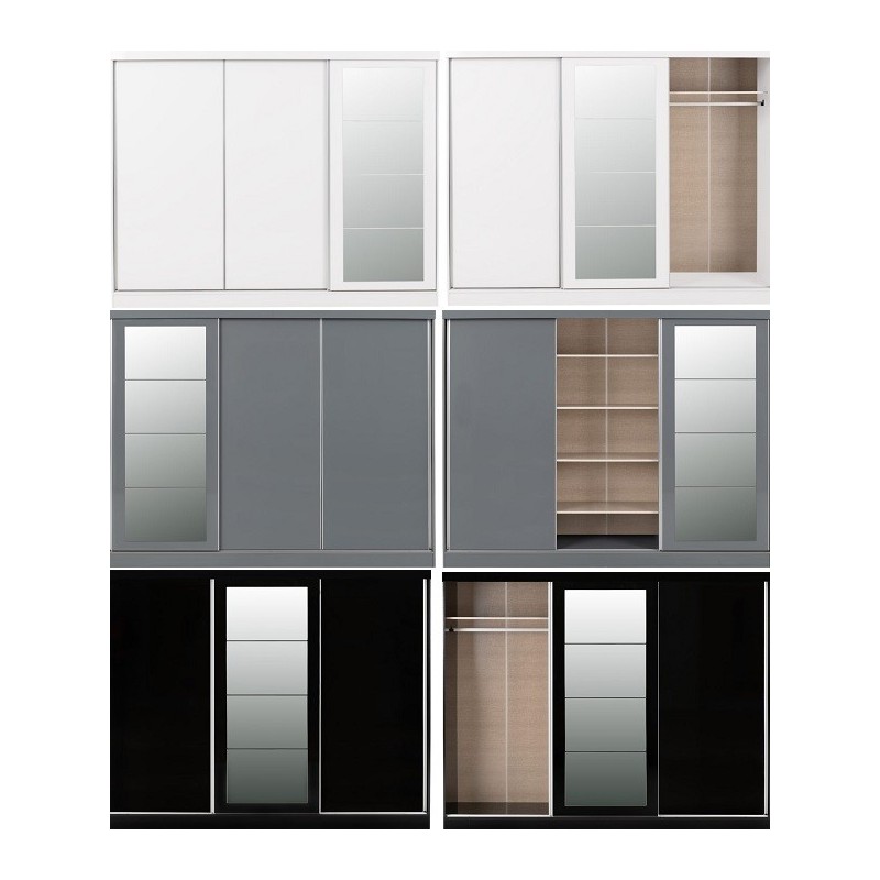 Nevada 3 Door Sliding Wardrobe | Furnisho