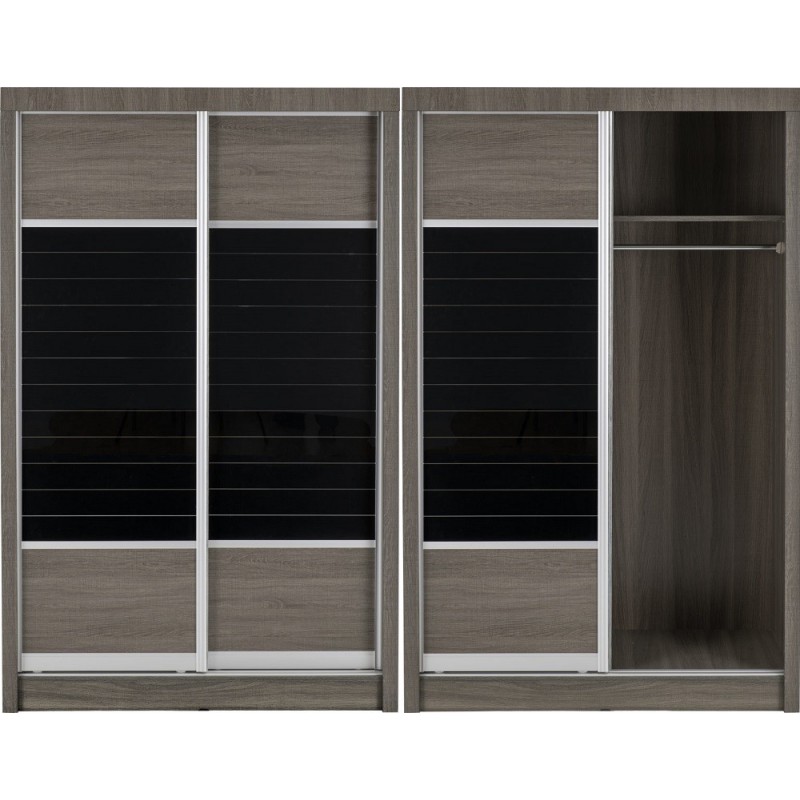 Lisbon 2 Door Sliding Wardrobe | Furnisho