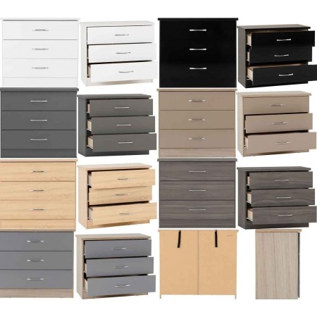 Nevada 3 Drawer Chest | Furnisho