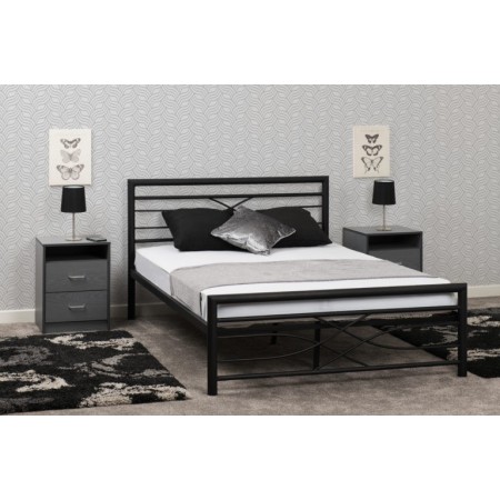 Kelly Metal Frame Bed |Furnisho