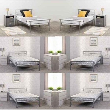 Orion Metal Bed Frame | Furnisho