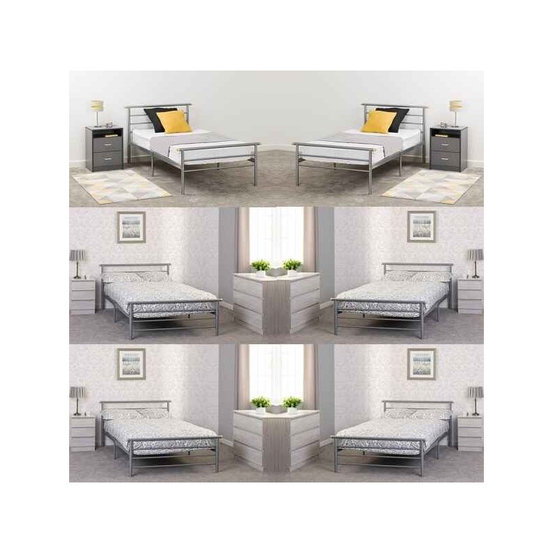 Orion Metal Bed Frame | Furnisho