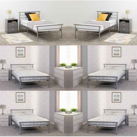 Orion Metal Bed Frame | Furnisho