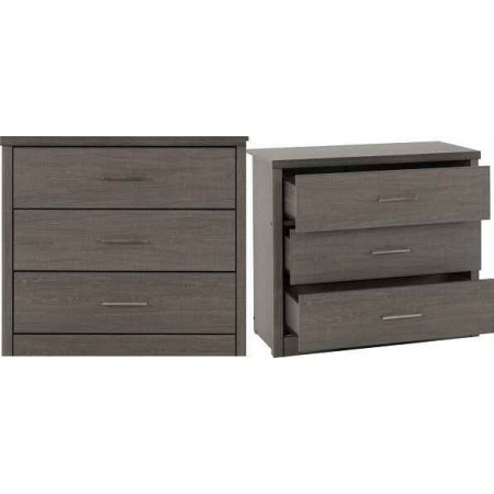 Lisbon 3 Drawer Chest | Furnisho