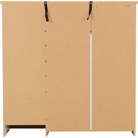 Nevada 5 Drawer Low Wardrobe | Furnisho
