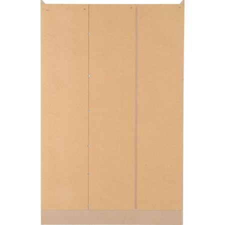 Nevada 3 Door 2 Drawer Mirrored Wardrobe | Furnisho