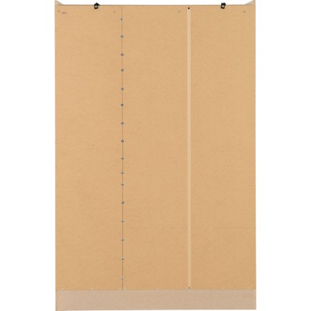 Nevada 3 Door 2 Drawer Mirrored Wardrobe | Furnisho