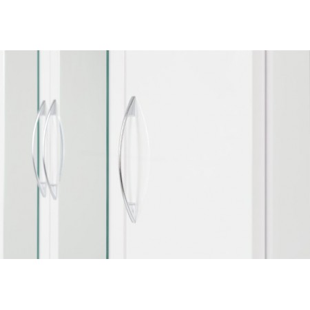 Nevada 3 Door 2 Drawer Mirrored Wardrobe | Furnisho