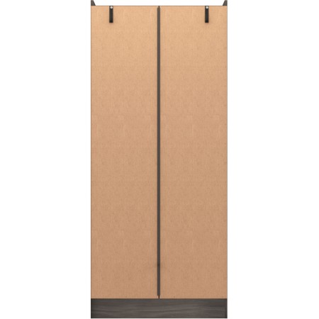 Nevada 2 Door 1 Drawer Wardrobe | Furnisho