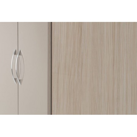 Nevada 2 Door 1 Drawer Wardrobe | Furnisho