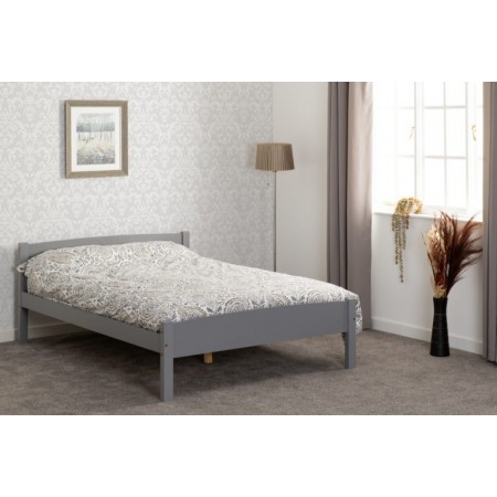 Amber Wooded Bed Frame | Furnisho