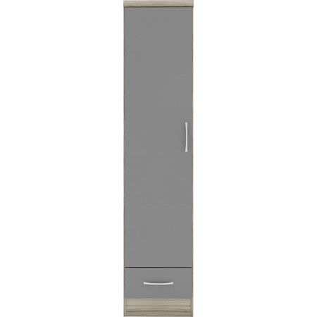 Nevada 1 Door 1 Drawer Wardrobe | Furnisho