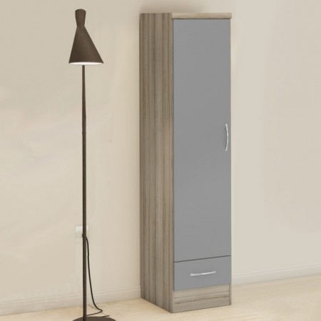 Nevada 1 Door 1 Drawer Wardrobe | Furnisho