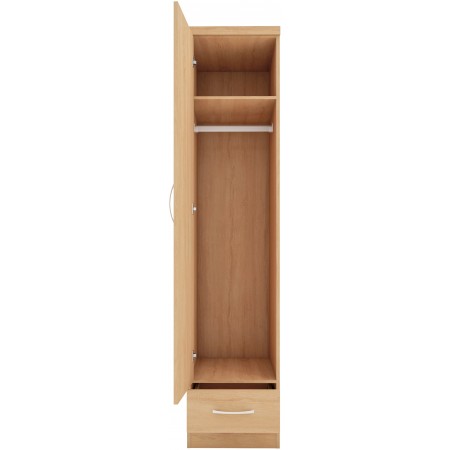 Nevada 1 Door 1 Drawer Wardrobe | Furnisho