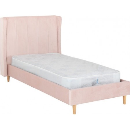 Amelia Velvet Fabric Bed | Furnisho