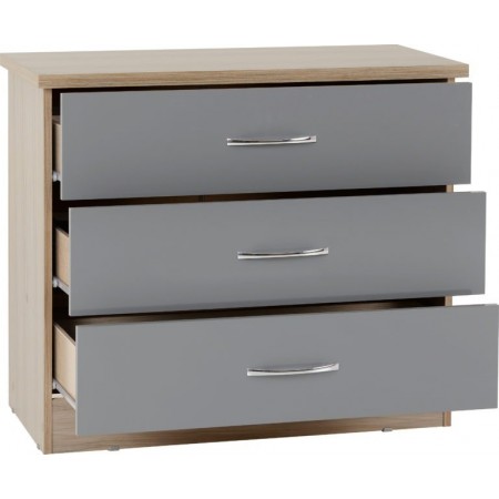 Nevada 3 Drawer Chest | Furnisho