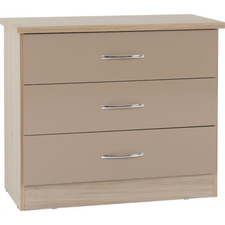 Nevada 3 Drawer Chest | Furnisho