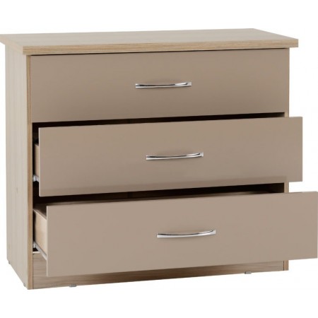Nevada 3 Drawer Chest | Furnisho