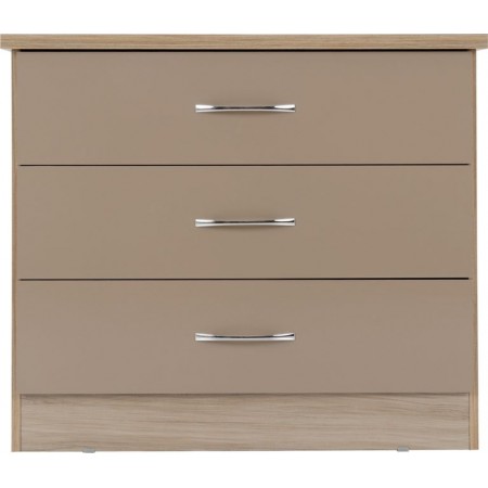 Nevada 3 Drawer Chest | Furnisho