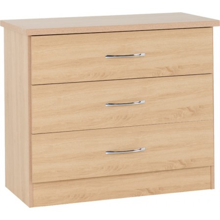 Nevada 3 Drawer Chest | Furnisho