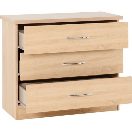 Nevada 3 Drawer Chest | Furnisho