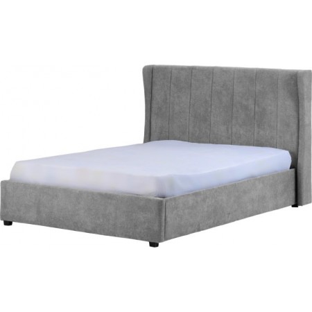 Amelia Storage Bed With Fabric Dark Grey | Furnisho