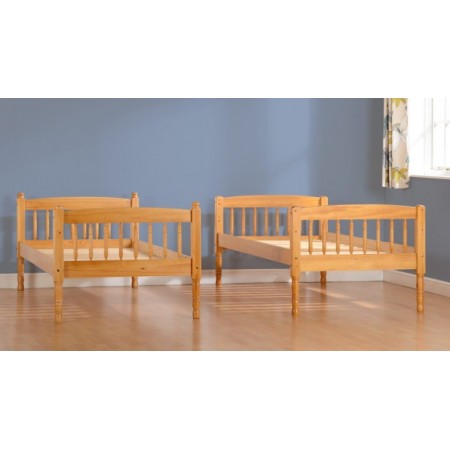 Albany Bunk Bed Frame Antique Pine | Furnisho